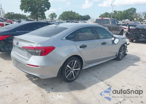 2022 Honda Civic Touring из США, поврежденный, VIN 2HGFE1F9XNH316565